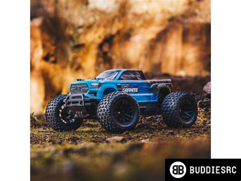 1/10 GRANITE 4WD V3 MEGA 550 Brushed Monster Truck RTR, Blue .